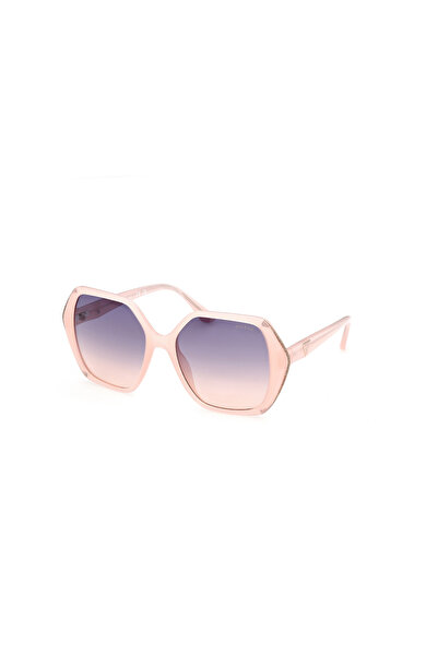 Guess Shiny Pink / Gradient Blue Uv400 Injected Female Sunglasses