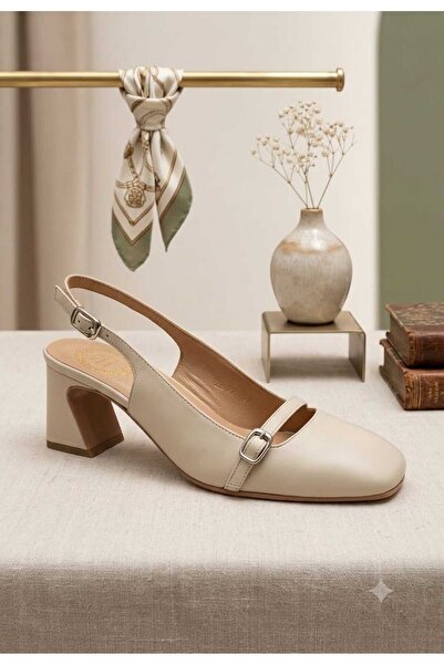NİSH EXCLUSİVE 2697 Women's Single Strap Heeled Shoes