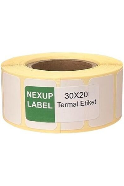 Yıldızan Msa Shop 30X20 mm Thermal Label, Barcode/Address/Shipping Thermal La...