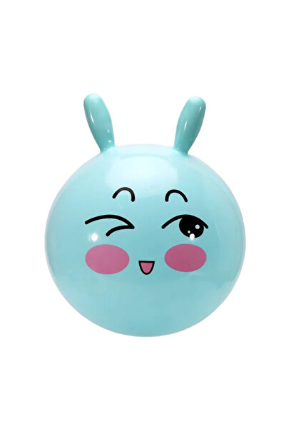 CWT Minge săritoare cu mânere pentru copii, PVC, 45 cm, Albastru