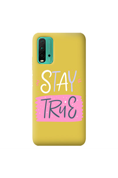 Other Xiaomi Poco M3 Stay True Yellow Colored Silicone TPU Θήκη