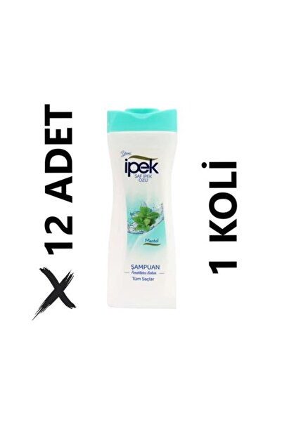 İpek شامبو ساف إيسنس بالمنثول 12 × 480 مل