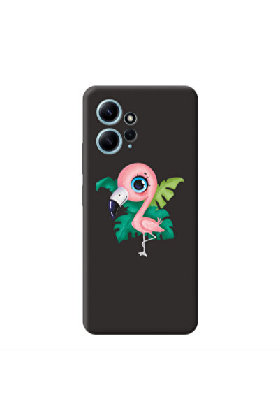 Other Xiaomi Redmi Note 12 4G Swan Black Colored Silicone TPU Θήκη