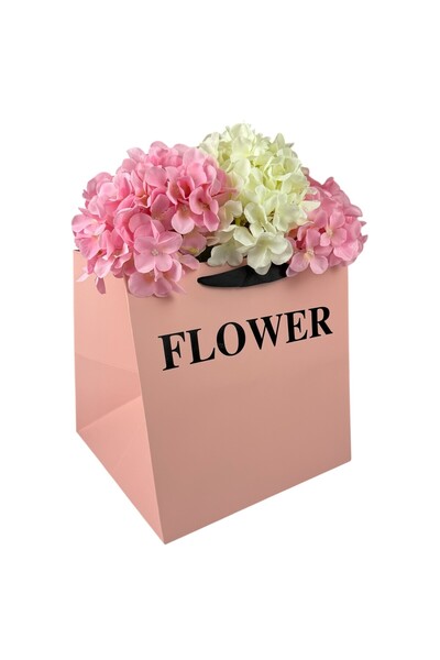 OEM Set Pachete pentru Flori Hârtie Roz 28x28x28 cm 10 buc