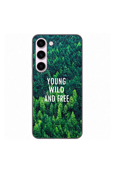 OEM Case compatible with Samsung Galaxy S23 Silicone Gel Tpu Model Wild and Free