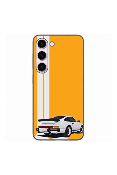 OEM Θήκη συμβατή με Samsung Galaxy S23, από σιλικόνη gel TPU, μοντέλο Porsche...