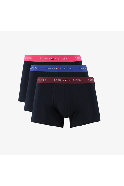 Tommy Hilfiger Trunk Erkek Siyah 3'lü Boxer