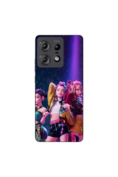 OEM Husa compatibila cu Motorola Edge 50 Pro Silicon Model KPop Demon Hunters...
