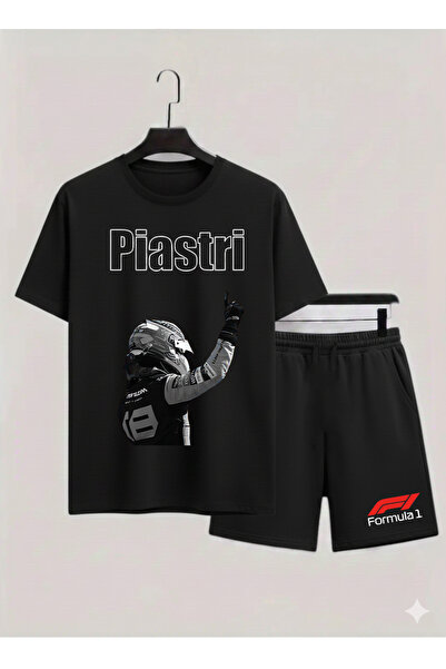 MAGORS Oscar Piastri Printed 100% Cotton Crewneck Children's T-Shirt-Shorts F...