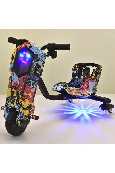 OEM Tricicletă electrică de drift pentru copii, Drift, Baterie Graffiti 36 V ...