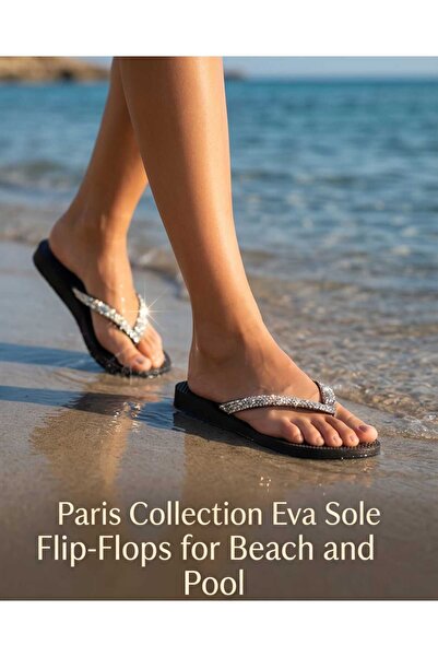 Lunexa Special Design Eva Sole Flip Flops Women's Beach Slippers Summer Sea S...