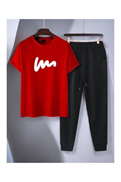 COZYWEAR Unisex Oversize Shorts Set Short Sleeve T-Shirt Comfortable Fit Summ...