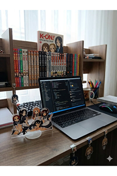 OWLBAG COMPANY OWL BAG K-On anime Desenli tasarım acrlyic pleksi figür 10 cm