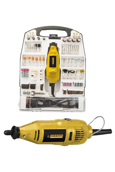 Meşem 135W Gravür Makinesi 234 Parça Mini Taşlama Parça Aksesuar Seti