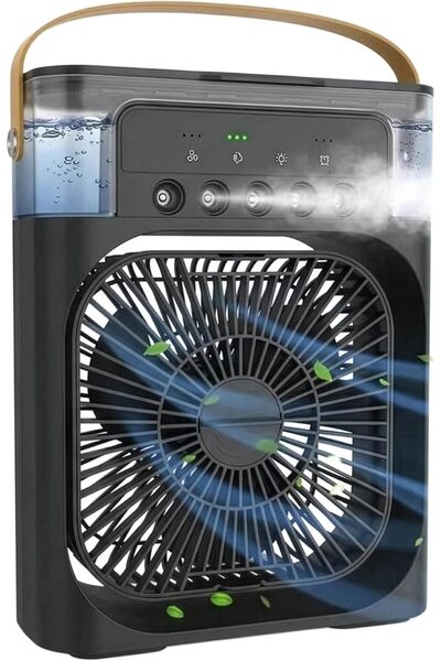 Cady One Mini Rechargeable Water Spray Mist Fan,600Ml Water Tank Air Cooler F...