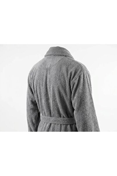 Yıldızan Atu Shop Kobehome%100 Cotton Shawl Gray Bathrobe S 511005