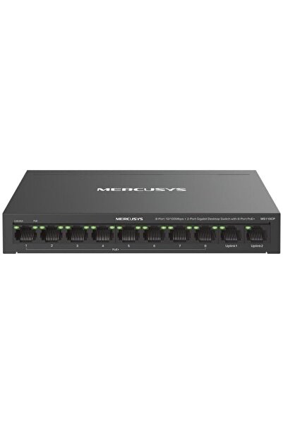 Yıldızan متجر إم إس إيه MS110CP |   محول شبكة PoE+ بعشرة منافذ |   محول كامير...