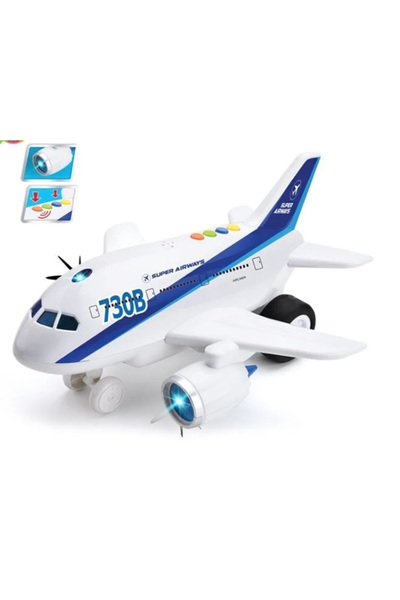 OEM Avion Jumbo Nr. 730 B cu sunet și lumini