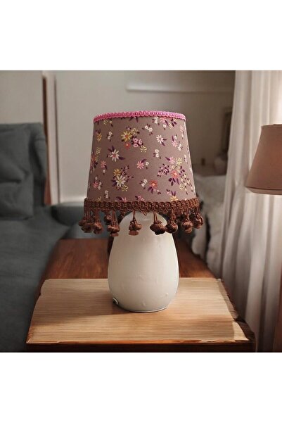OEM Επιτραπέζιο φωτιστικό creambase flowets Διαστάσεις 35*17*15 E27