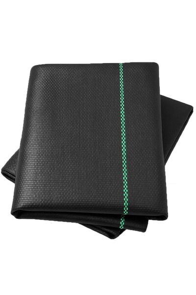 KOTARBAU Agrotextil anti-buruieni pentru grădină, negru, 70 g/m2, 0.6 x 5 m, ...