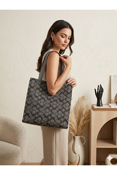 burjalmodah Practical Canvas Bag with Stylish Pattern – Suitable for Everyday...