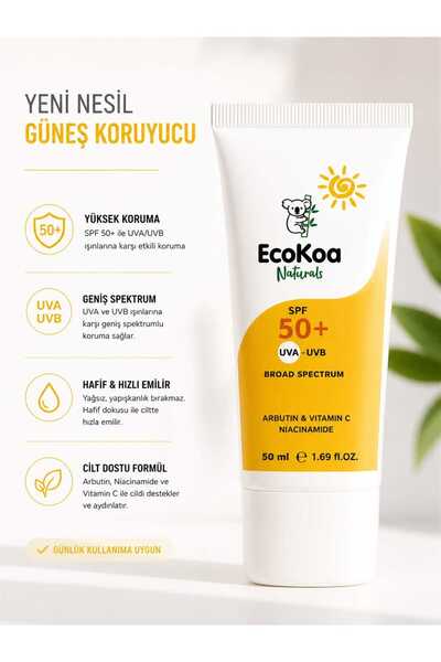 EcoKoa New Generation Filter Sunscreen and Care Cream 50 ml