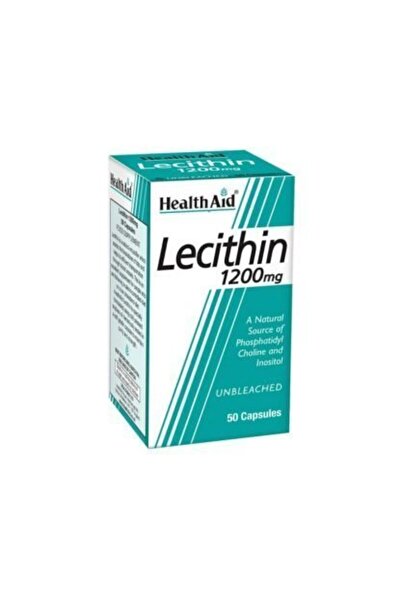 Health Aid Lecithin 1200mg, Συμπλήρωμα Φυσικής Λιποδιάλυσης με Λεκιθίνη, 50caps
