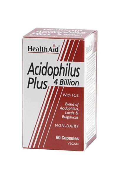 Health Aid Acidophilus Plus (4 billion), 60 caps