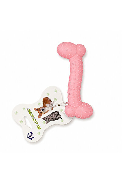 Pet Products Ανάγλυφο οστόμορφο παιχνίδι σκύλου, ροζ