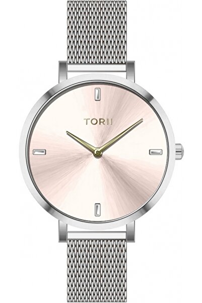 Torii S37SS.R4 ceas de damă clasic, argintiu, la modă