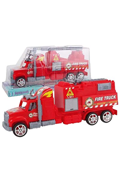ToyMarkt Πυροσβεστικό όχημα με μηχανισμό τριβής 29x13x9,5εκ. 902394