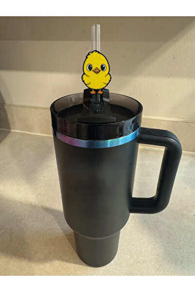 DU&ER Decorative Straw Ornament, Cup and Thermos Accessory