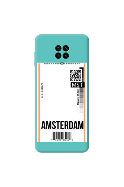 Other Xiaomi Redmi Note 9 Pro Amsterdam Travel More Turquoise Colored Silicon...