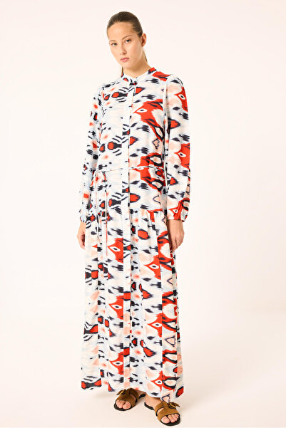 Touché Privé Patterned Maxi Dress
