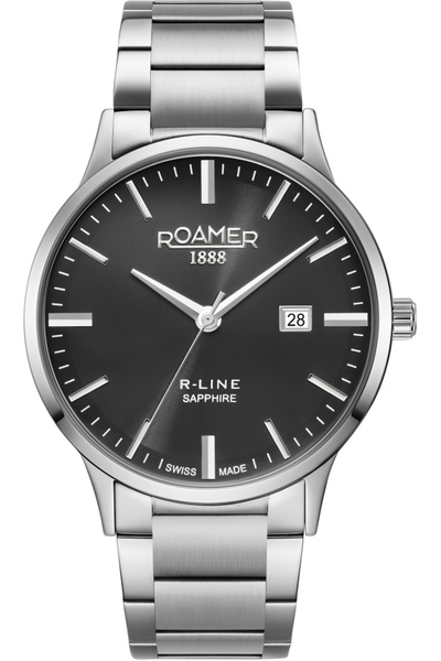 Roamer ceas bărbătesc, model 718833 41 55 70 — oțel inoxidabil clasic