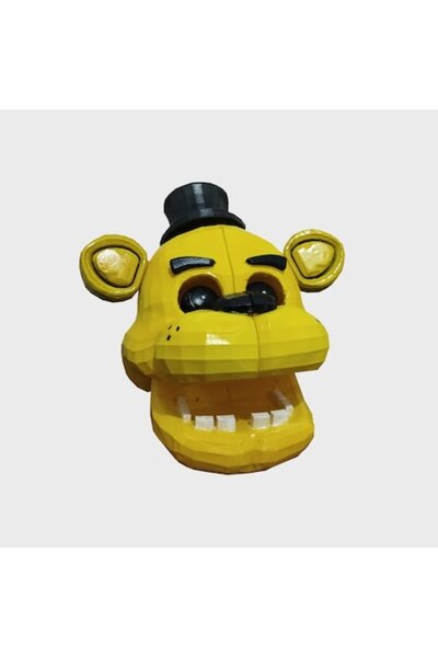OEM Jucărie interactivă Golden Freddy, Plastic, Galben, 30x20x25cm