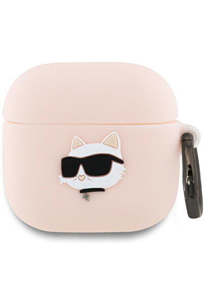 Karl Lagerfeld Θήκη Apple AirPods 4 - Σιλικόνης με 3D σχέδιο κεφαλής κούκλας ...