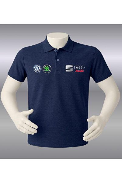 dafri Wag Printed Polo Collar Cotton Custom T-Shirt