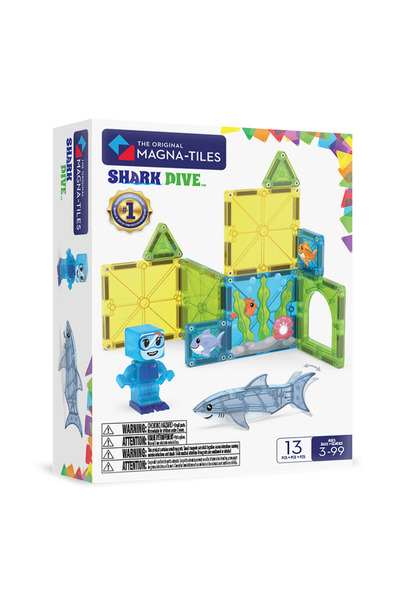 Magna Tiles MAGNA-TILES® - Shark Dive Manyetik Bloklar - 13 Parça