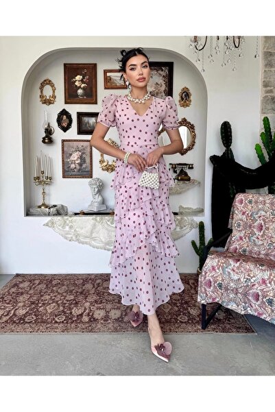 Shop Chiffon Dress on Trendyol