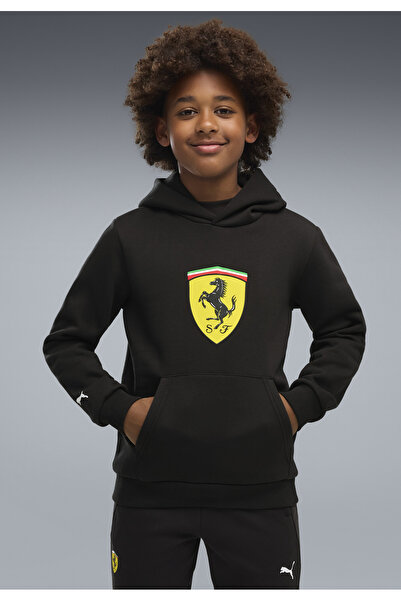 Puma Scuderia Ferrari Coloured Shield Fleece-Hoodie