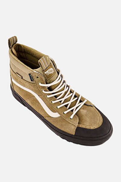 Vans حذاء المشي لمسافات طويلة للرجال Mte Sk8 Hi برباط، لون زيتوني