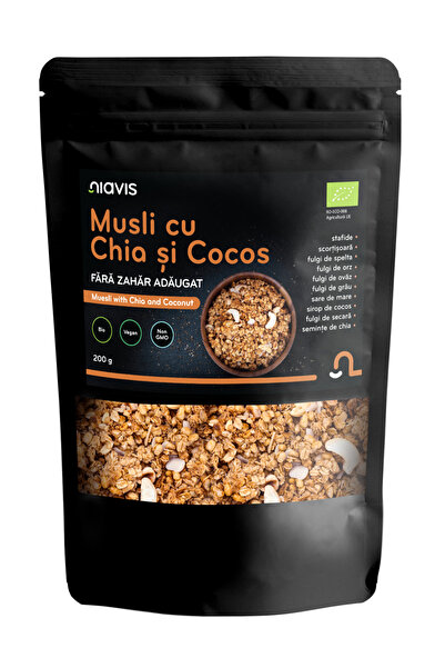Niavis Musli cu Chia si Cocos /Bio 200g