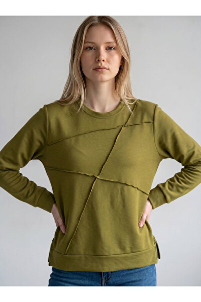 ÇAPRAZ ÇIMALI MODAL SWEAT 1094
