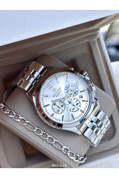 Reward Functions Active, in Stylish Box, Silver Steel Band, White Dial, Men's...