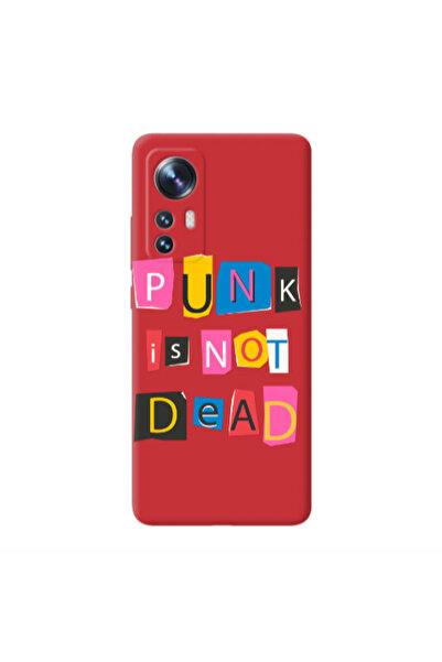 Other Xiaomi Mi 12 Pro Punk is not Dead Red Colored Silicone TPU Θήκη