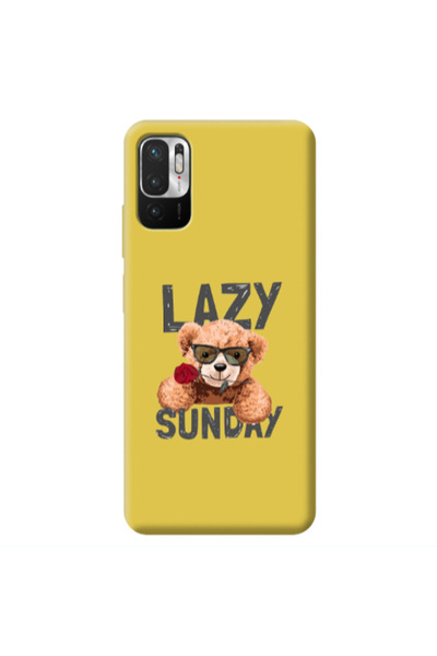 Other Xiaomi Redmi Note 10 Pro 5G Lazy sunday Yellow Colored Silicone TPU Θήκη
