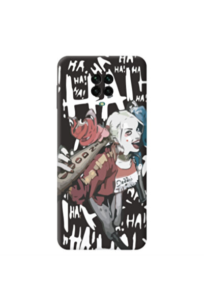 Other Xiaomi Redmi Note 9 Pro Ha Ha Ha Black Colored Silicone TPU Θήκη