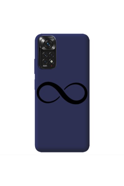 Other Xiaomi Redmi Note 11 4G Infinity Dark blue Colored Silicone TPU Θήκη