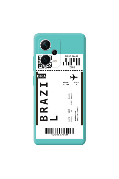 Other Xiaomi Poco X5 Brazil BRA Turquoise Colored Silicone TPU Θήκη